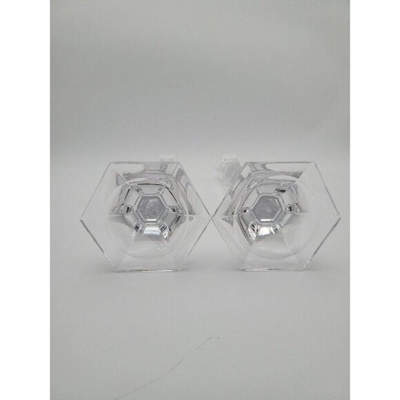 Mikasa Lead Crystal Glass Cambridge 12 Inch Candlesticks Holders EUC Vintage - Picture 7 of 11